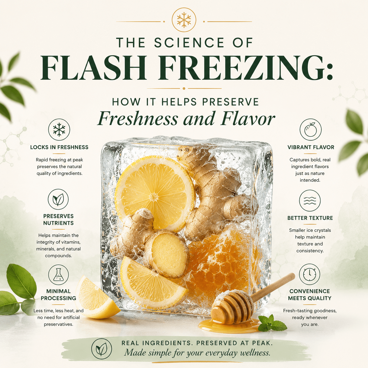 The Science of Flash Freezing: How It Helps Preserve Freshness and Flavor - PopTonics