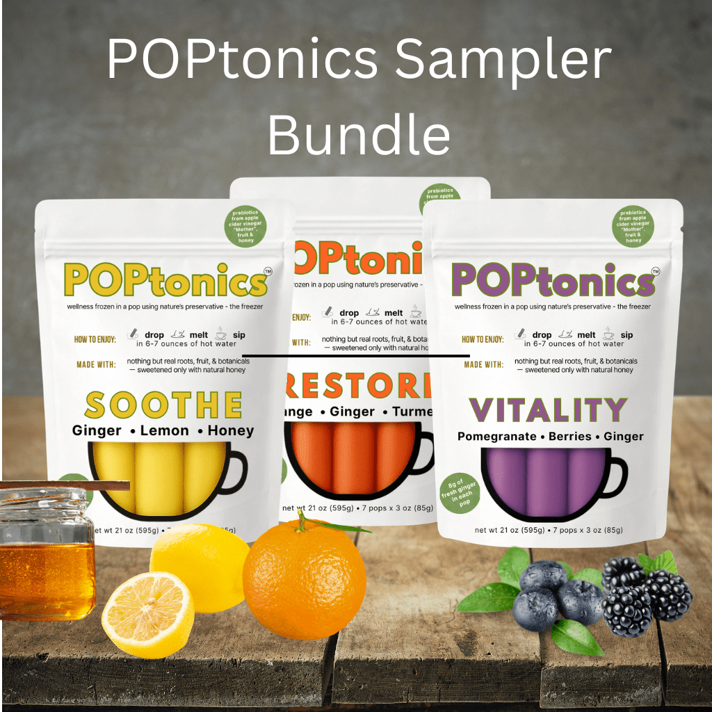 Sampler Bundle — POPtonics 3 - Flavor Sampler (Soothe, Restore, Vitality) - PopTonics