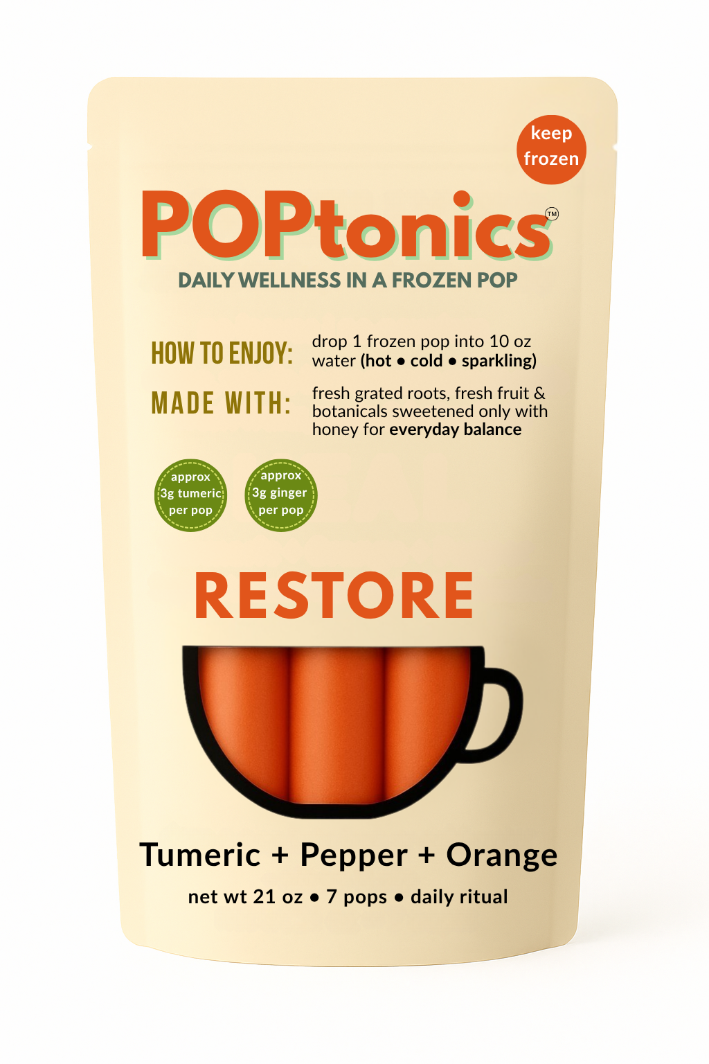 Restore POPtonics - 7 Pack
